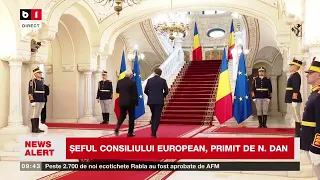 ȘEFUL CE, Antonio COSTA, PRIMIT DE N. DAN, imagini în direct