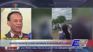 Minister in La Ceiba reiterates commitment to land recovery