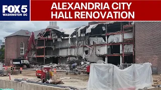 Alexandria City Hall renovation hits asbestos trouble