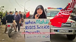 AYATULLAH KHAMENI PROCESSION IRAN NEWS REPORT HIDAYAT TV 2
