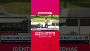 Identifican 77 "zonas frías" en comunas de mayor calor | 24 Horas TVN Chile