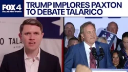 Trump says Paxton should debate Talarico