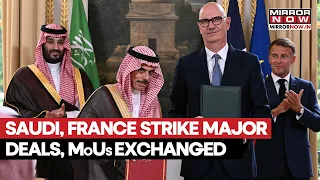 Saudi, France Ink Massive Deals As Crown Prince MBS Meets Macron In Paris, MoUs Exchanged