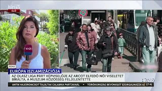 Egy olasz képviselő az arcot elfedő női viseletet bírálta, a muszlim közösség feljelentette - HírTV