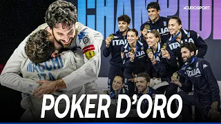 ITALY "Force 4": GOLDEN poker for the Azzurri at the 2026 World Fencing Championships