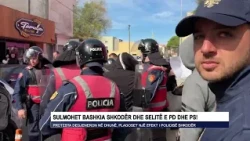 Sulmohet bashkia Shkodër dhe selitë e PD dhe PS!