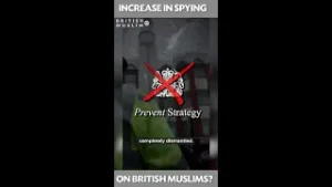 Is there an increase in surveillance targeting British Muslims?