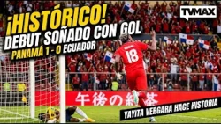 HISTORIC! Yayita Vergara's debut GOAL for the Panama National Team 🇵🇦 1 - 0 🇪🇨 Ecuador | TVMAX