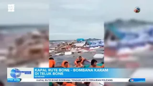KAPAL RUTE BONE – BOMBANA KARAM DI TELUK BONE