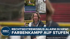 ARNSBERG: Farbattacke schockt NRW-Stadt! Grüne warnen vor Rechtsextremismus