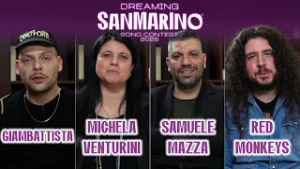 GiambattiSta, Michela Venturini, Samuele Mazza e Red Monkeys - Dreaming San Marino Song Contest