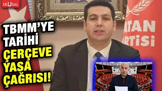 Vatan Party’s historic legislative call to the Turkish Parliament! "This proposal lacks integrati...