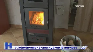 A kéményellenőrzés nyáron is kérhető – ZTV Híradó 2026-07-29