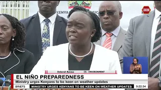 Kenyans warned of severe floods in anticipated El Nino rains