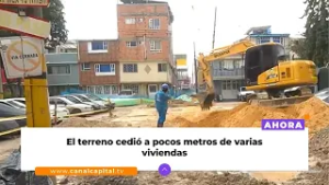 Hundimiento del terreno en Carimagua, Kennedy, mantiene en alerta a residentes | Emergencias