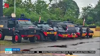 AHEAD OF INDONESIA'S 81ST INDEPENDENCE DAY, MIMIKA POLICE STRENGTHEN PATROLS AND TNI-POLRI SYNERGY