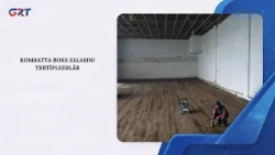 RENOVATING THE BOXING GYM IN KOMRAT