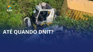 Mais um acidente no trevo de Agronômica