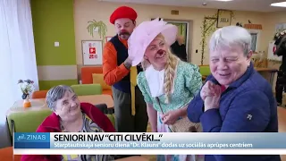 Senioriem visvairāk pietrūkst cilvēciska kontakta: “Dr. Klauns” dodas uz aprūpes centriem