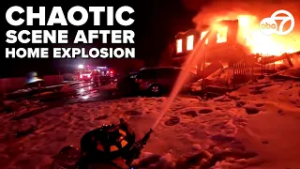 Body-camera video shows first responders after Centreville, Virginia gas explosion