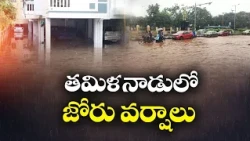 తమిళనాడులో భారీ వర్షాలు | జలమయమైన లోతట్టు ప్రాంతాలు!