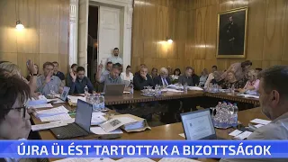 Újra ülést tartottak a bizottságok
