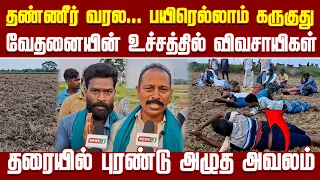 No water... crops are withering..! Farmers in deep distress | NewsJ