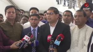 বগুড়ায় গণমাধ্যমের সাথে কথা বলছেন পল্লী উন্নয়ন ও সমবায় প্রতিমন্ত্রী | Asian TV