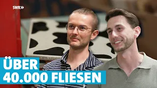Über 40.000 Fliesen: Sie übernehmen das Lebenswerk ihres Vaters