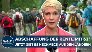 GERMANY: Retirement at 63 – East German state premiers challenge pension compromise