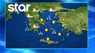 H πρόβλεψη του καιρού για την Πέμπτη 20.8.2026