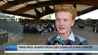 Par ko balsotu jaunieši? Jelgavā notiek pirmās Signālvēlēšanu debates