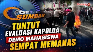 STUDENT PROTEST DEMANDING POLICE CHIEF EVALUATION TURNS HEATED