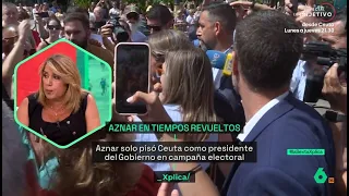 Susana Díaz, sobre la visita de Aznar a Ceuta: "No aporta absolutamente nada" - laSexta Xplica