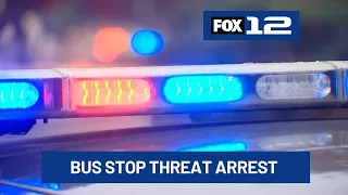 Court docs: Lincoln City man arrested after threatening parents, kids at bus stop