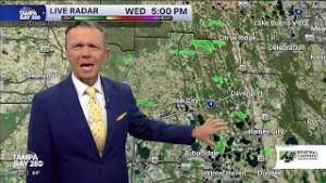 Latest forecast as high temperatures are expected to remain in the Tampa Bay area