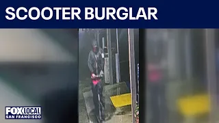 This man did 30+ burglaries…on A SCOOTER, police say