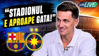 Gardoș vrea să aducă Barcelona B sau FCSB la Târgoviște pentru inaugurarea noului stadion