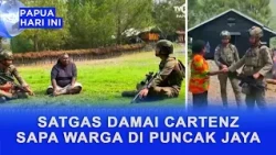 DAMAI CARTENZ TASK FORCE GREETS RESIDENTS IN PUNCAK JAYA