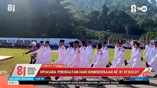 UPACARA PENGIBARAN BENDERA MERAH PUTIH BAWAH LAUT