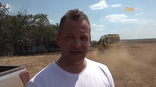 Mezőgazdasági tűzesetek adtak munkát hétvégén a vasi tűzoltóknak