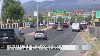 Santa Fe to deploy 6 mobile speed enforcement trailers in August