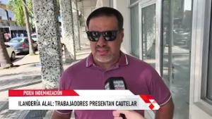 SITUACION DE TRABAJADORES HERIDOS DE ALAL EN GOYA. INFORME DE RAFAEL PALACIOS, PERIODISTA