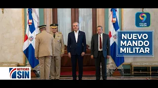 Abinader swears in new military commanders | SIN Prime Time with Alicia Ortega