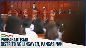 Pagbabautismo sa Distrito ng Lingayen, Pangasinan | INC News