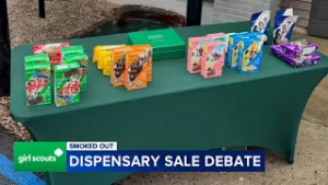 Girl Scout troop's cookie booth outside Mount Laurel marijuana dispensary draws praise, criticism