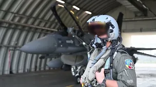What the F-16 pilot who shot down the Russian drones has to say