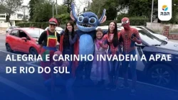 Joy and care take over the APAE in Rio do Sul