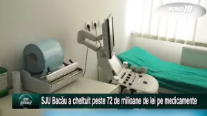 Buget record pentru medicamente la SJU Bacău: peste 72 de milioane de lei cheltuite într-un an