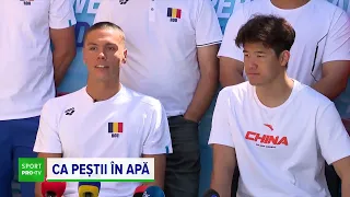 Cel mai mare rival al lui Popovici a venit la București să se antreneze cu campionul român